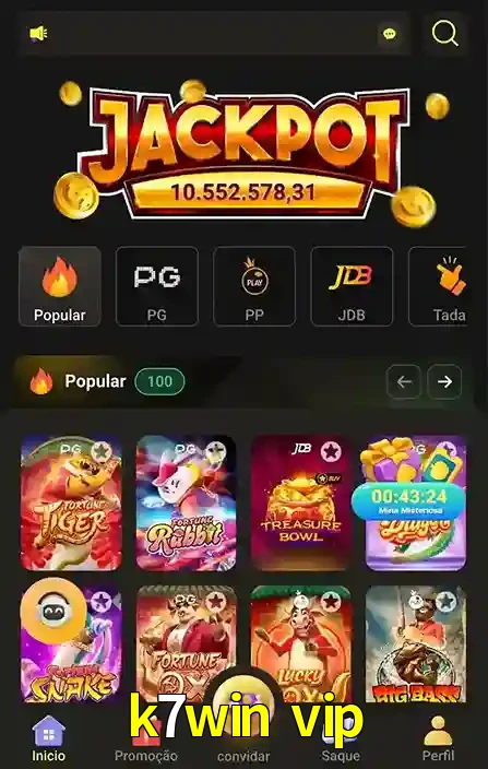 Promoções Especiais no k7win vip App